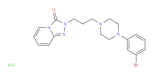 2-(3-(4-(3-bromophenyl)piperazin-1-yl)propyl)-[1,2,4]triazolo[4,3-a]pyridin-3(2H)-one hydrochloride