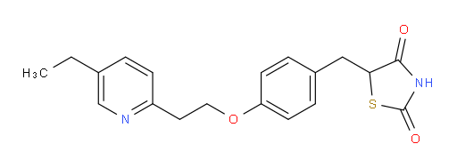 5-(4-(2-(5-ethylpyridin-2-yl)ethoxy)benzyl)thiazolidine-2,4-dione
