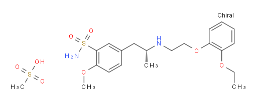 (R)-5-(2-((2-(2-ethoxyphenoxy)ethyl)amino)propyl)-2-methoxybenzenesulfonamide methanesulfonate