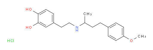 4-(2-((4-(4-methoxyphenyl)butan-2-yl)amino)ethyl)benzene-1,2-diol hydrochloride