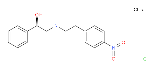 (R)-2-((4-nitrophenethyl)amino)-1-phenylethanol hydrochloride