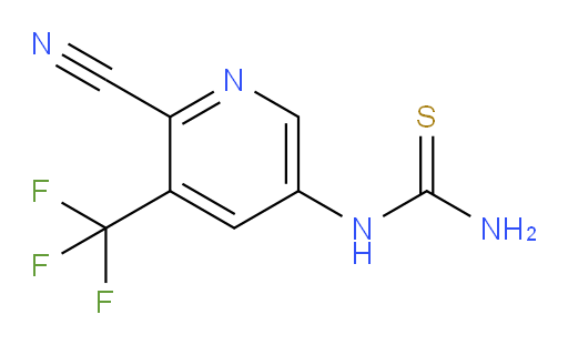 1-(6-cyano-5-(trifluoromethyl)pyridin-3-yl)thiourea