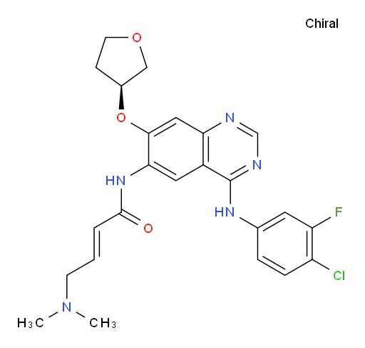 (S,E)-N-(4-((4-chloro-3-fluorophenyl)amino)-7-((tetrahydrofuran-3-yl)oxy)quinazolin-6-yl)-4-(dimethylamino)but-2-enamide
