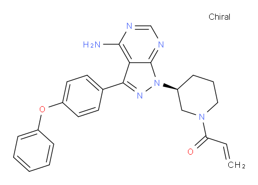 (S)-1-(3-(4-amino-3-(4-phenoxyphenyl)-1H-pyrazolo[3,4-d]pyrimidin-1-yl)piperidin-1-yl)prop-2-en-1-one
