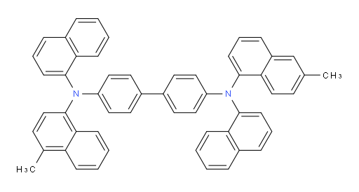 N4-(4-methylnaphthalen-1-yl)-N4'-(6-methylnaphthalen-1-yl)-N4,N4'-di(naphthalen-1-yl)-[1,1'-biphenyl]-4,4'-diamine
