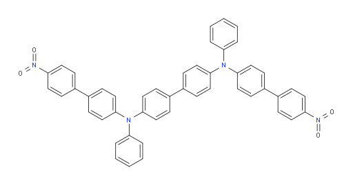 N4,N4'-bis(4'-nitro-[1,1'-biphenyl]-4-yl)-N4,N4'-diphenyl-[1,1'-biphenyl]-4,4'-diamine