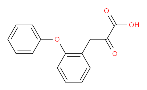 2-oxo-3-(2-phenoxyphenyl)propanoic acid