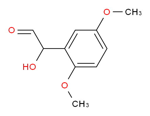 2-(2,5-dimethoxyphenyl)-2-hydroxyacetaldehyde