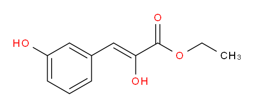 (Z)-ethyl 2-hydroxy-3-(3-hydroxyphenyl)acrylate