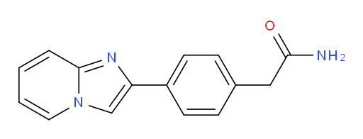 2-(4-(imidazo[1,2-a]pyridin-2-yl)phenyl)acetamide