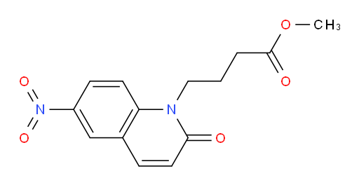 methyl 4-(6-nitro-2-oxoquinolin-1(2H)-yl)butanoate