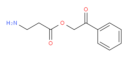2-oxo-2-phenylethyl 3-aminopropanoate