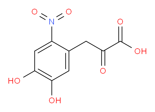 3-(4,5-dihydroxy-2-nitrophenyl)-2-oxopropanoic acid