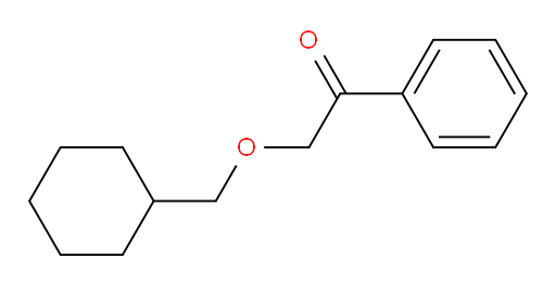 2-(cyclohexylmethoxy)-1-phenylethanone