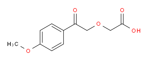 2-(2-(4-methoxyphenyl)-2-oxoethoxy)acetic acid