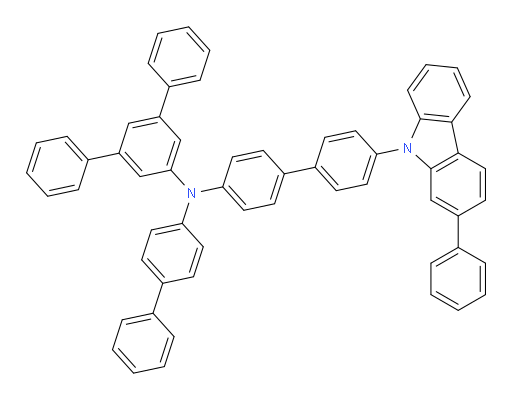 N-([1,1'-biphenyl]-4-yl)-N-(4'-(2-phenyl-9H-carbazol-9-yl)-[1,1'-biphenyl]-4-yl)-[1,1':3',1''-terphenyl]-5'-amine