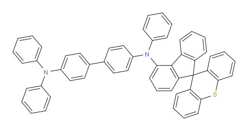 N4,N4,N4'-triphenyl-N4'-(spiro[fluorene-9,9'-thioxanthen]-4-yl)-[1,1'-biphenyl]-4,4'-diamine
