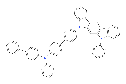 N-([1,1'-biphenyl]-4-yl)-N-phenyl-4'-(7-phenylindolo[2,3-b]carbazol-5(1H,7H,12H)-yl)-[1,1'-biphenyl]-4-amine