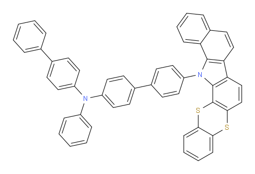 N-([1,1'-biphenyl]-4-yl)-4'-(15H-benzo[a]benzo[5,6][1,4]dithiino[2,3-i]carbazol-15-yl)-N-phenyl-[1,1'-biphenyl]-4-amine