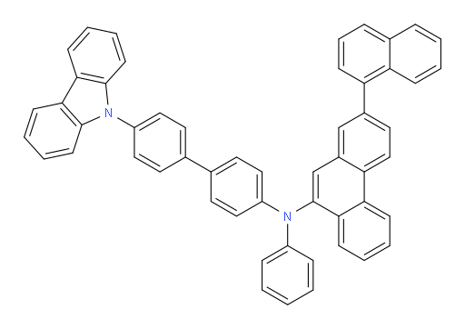 N-(4'-(9H-carbazol-9-yl)-[1,1'-biphenyl]-4-yl)-2-(naphthalen-1-yl)-N-phenylphenanthren-9-amine