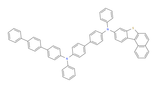 N4-([1,1':4',1''-terphenyl]-4-yl)-N4'-(benzo[b]naphtho[1,2-d]thiophen-9-yl)-N4,N4'-diphenyl-[1,1'-biphenyl]-4,4'-diamine