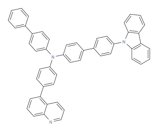 N-([1,1'-biphenyl]-4-yl)-4'-(9H-carbazol-9-yl)-N-(4-(quinolin-5-yl)phenyl)-[1,1'-biphenyl]-4-amine