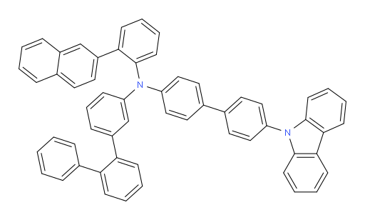 N-(4'-(9H-carbazol-9-yl)-[1,1'-biphenyl]-4-yl)-N-(2-(naphthalen-2-yl)phenyl)-[1,1':2',1''-terphenyl]-3-amine