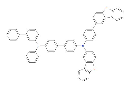 N4-([1,1'-biphenyl]-3-yl)-N4'-(dibenzo[b,d]furan-2-yl)-N4'-(4-(dibenzo[b,d]furan-2-yl)phenyl)-N4-phenyl-[1,1'-biphenyl]-4,4'-diamine