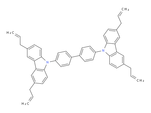4,4'-bis(3,6-diallyl-9H-carbazol-9-yl)-1,1'-biphenyl