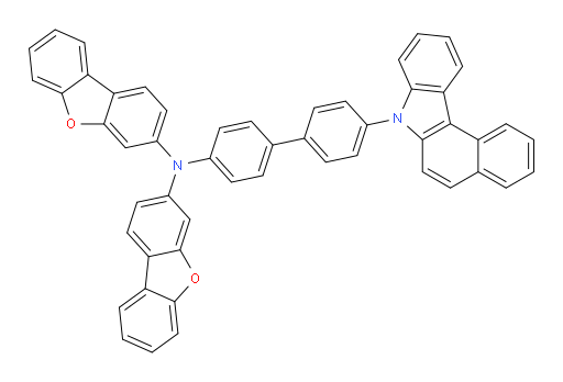 N-(4'-(7H-benzo[c]carbazol-7-yl)-[1,1'-biphenyl]-4-yl)-N-(dibenzo[b,d]furan-3-yl)dibenzo[b,d]furan-3-amine
