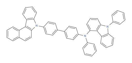 N-(4'-(7H-benzo[c]carbazol-7-yl)-[1,1'-biphenyl]-4-yl)-N,9-diphenyl-9H-carbazol-4-amine