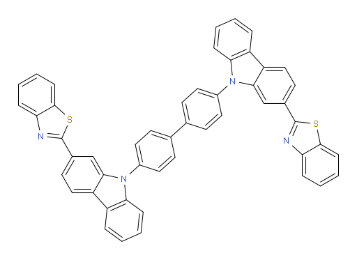 4,4'-bis(2-(benzo[d]thiazol-2-yl)-9H-carbazol-9-yl)-1,1'-biphenyl