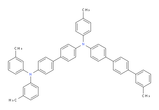 N4-(3''-methyl-[1,1':4',1''-terphenyl]-4-yl)-N4',N4'-di-m-tolyl-N4-(p-tolyl)-[1,1'-biphenyl]-4,4'-diamine