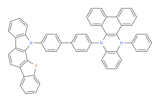 12-(4'-(14-phenyldibenzo[a,c]phenazin-9(14H)-yl)-[1,1'-biphenyl]-4-yl)-12H-benzo[4,5]thieno[2,3-a]carbazole