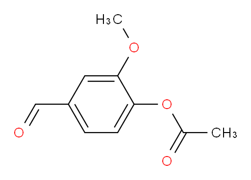 4-Formyl-2-methoxyphenyl acetate