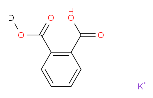 1,2-Benzenedicarboxylic acid-d, monopotassium salt (9CI)