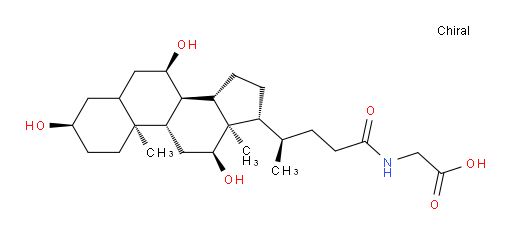 2-((4R)-4-((3R,7R,8R,9S,10S,12S,13R,14S,17R)-3,7,12-trihydroxy-10,13-dimethylhexadecahydro-1H-cyclopenta[a]phenanthren-17-yl)pentanamido)acetic acid