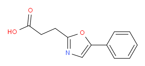 3-(5-phenyl-1,3-oxazol-2-yl)propanoic acid