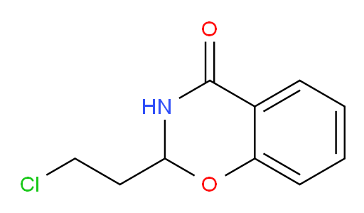 2-(2-chloroethyl)-3,4-dihydro-2H-1,3-benzoxazin-4-one