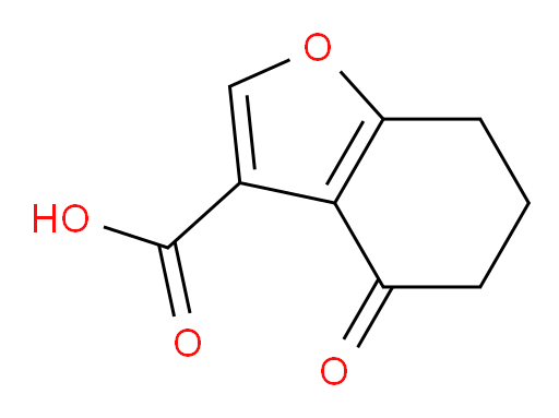 4-oxo-4,5,6,7-tetrahydro-1-benzofuran-3-carboxylic acid