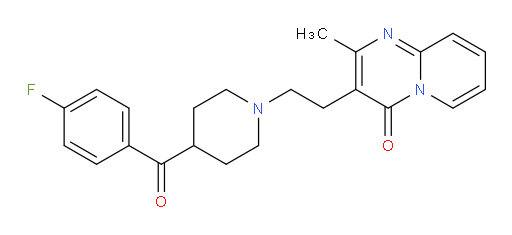 3-{2-[4-(4-fluorobenzoyl)piperidin-1-yl]ethyl}-2-methyl-4H-pyrido[1,2-a]pyrimidin-4-one