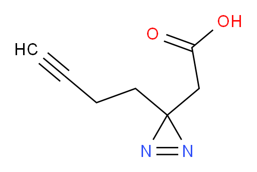 2-[3-(but-3-yn-1-yl)-3H-diazirin-3-yl]acetic acid