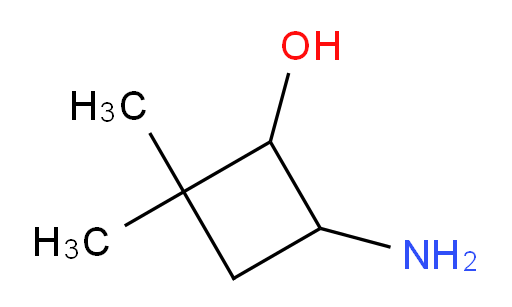 4-amino-2,2-dimethylcyclobutan-1-ol
