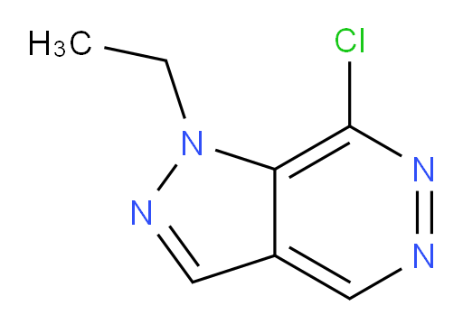 7-chloro-1-ethyl-1H-pyrazolo[3,4-d]pyridazine