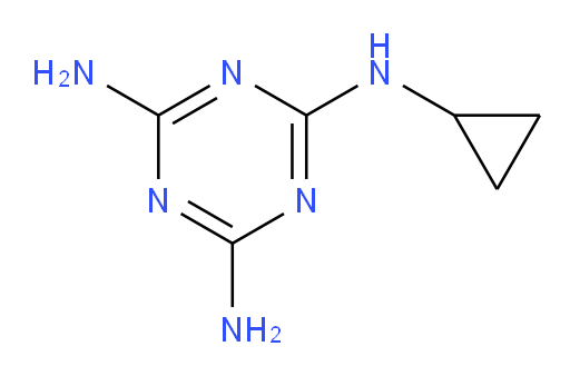 N2-cyclopropyl-1,3,5-triazine-2,4,6-triamine