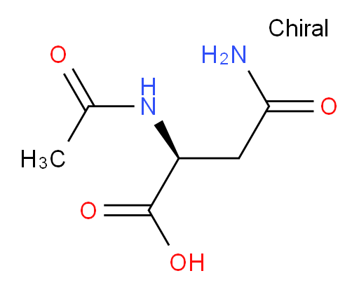 (2S)-3-carbamoyl-2-acetamidopropanoic acid