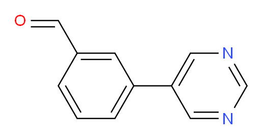 3-(pyrimidin-5-yl)benzaldehyde