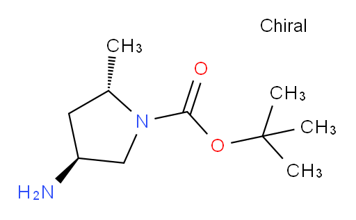 tert-butyl (2S,4S)-4-amino-2-methylpyrrolidine-1-carboxylate