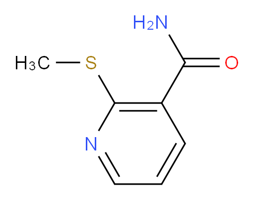 2-(methylsulfanyl)pyridine-3-carboxamide