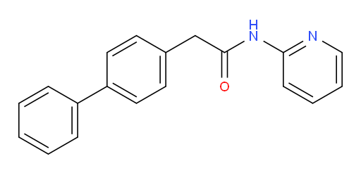 2-{[1,1'-biphenyl]-4-yl}-N-(pyridin-2-yl)acetamide